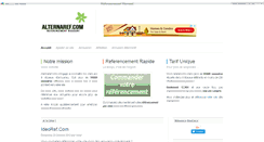 Desktop Screenshot of alternaref.com