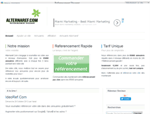 Tablet Screenshot of alternaref.com